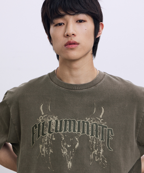 F.ILLUMINATE（フィルミネイト）の「ジョディアックグラフィックTシャツ-ブラウン（Tシャツ/カットソー・レディース・その他・SMALL/MEDIUM/LARGE）」の3枚目の写真