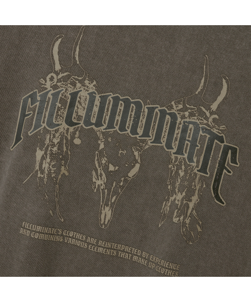 F.ILLUMINATE（フィルミネイト）の「ジョディアックグラフィックTシャツ-ブラウン（Tシャツ/カットソー・レディース・その他・SMALL/MEDIUM/LARGE）」の8枚目の写真