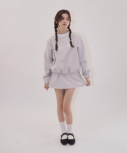 mieya mieya(ミーヤミーヤ)の「【mieya mieya】”FONDANT” NYLON PO /ナイロンプルオーバー(その他トップス・レディース・ピンク/グレー・FREE)」の16枚目の写真