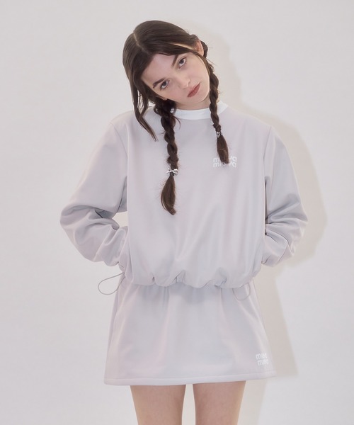 mieya mieya(ミーヤミーヤ)の「【mieya mieya】”FONDANT” NYLON PO /ナイロンプルオーバー(その他トップス・レディース・ピンク/グレー・FREE)」の19枚目の写真
