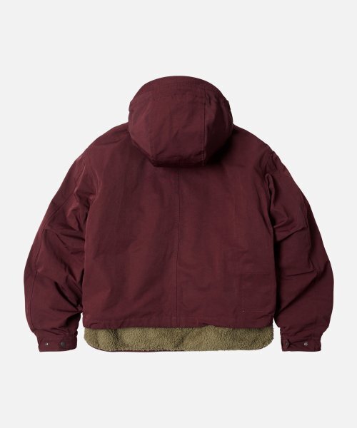FRIZMWORKS(フリズムワークス)の「SMOCK HOODED PARKA 002 _ BURGUNDY(その他アウター・レディース・その他・SMALL/MEDIUM/LARGE/X-LARGE)」の12枚目の写真