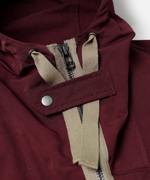 FRIZMWORKS(フリズムワークス)の「SMOCK HOODED PARKA 002 _ BURGUNDY(その他アウター・レディース・その他・SMALL/MEDIUM/LARGE/X-LARGE)」の7枚目の写真