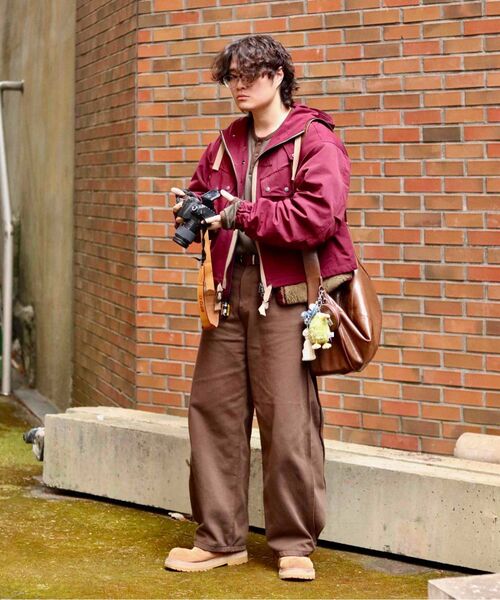 FRIZMWORKS(フリズムワークス)の「SMOCK HOODED PARKA 002 _ BURGUNDY(その他アウター・レディース・その他・SMALL/MEDIUM/LARGE/X-LARGE)」の10枚目の写真
