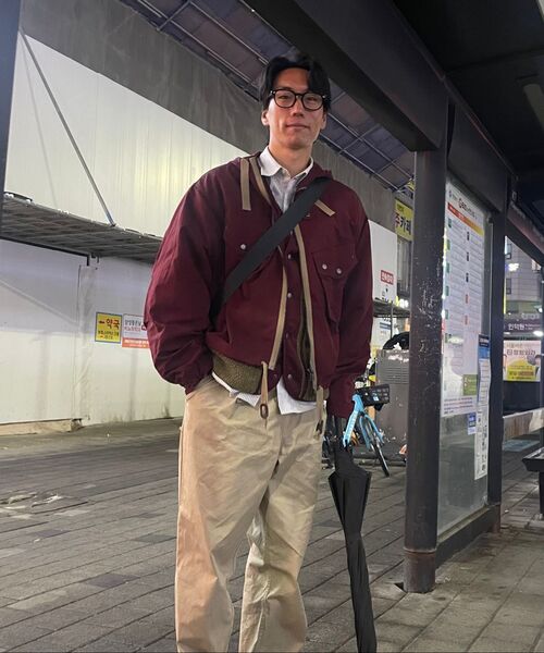 FRIZMWORKS(フリズムワークス)の「SMOCK HOODED PARKA 002 _ BURGUNDY(その他アウター・レディース・その他・SMALL/MEDIUM/LARGE/X-LARGE)」の11枚目の写真
