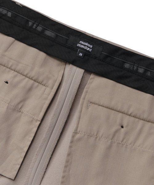 MUSINSA STANDARD WOMAN（ムシンサスタンダードウーマン）の「ウィメンズヘビーウェイト裏起毛ストレートヒドゥンバンディングスラックス[ライトベージュ]（スラックス・レディース・その他・28/32/30/31/24/25/27）」の6枚目の写真