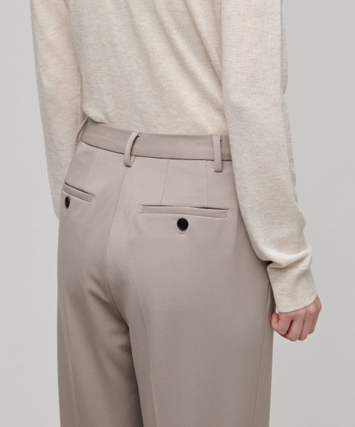 MUSINSA STANDARD WOMAN（ムシンサスタンダードウーマン）の「ウィメンズヘビーウェイト裏起毛ストレートヒドゥンバンディングスラックス[ライトベージュ]（スラックス・レディース・その他・28/32/30/31/24/25/27）」の7枚目の写真
