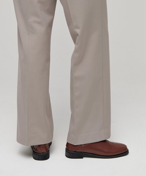 MUSINSA STANDARD WOMAN（ムシンサスタンダードウーマン）の「ウィメンズヘビーウェイト裏起毛ストレートヒドゥンバンディングスラックス[ライトベージュ]（スラックス・レディース・その他・28/32/30/31/24/25/27）」の8枚目の写真