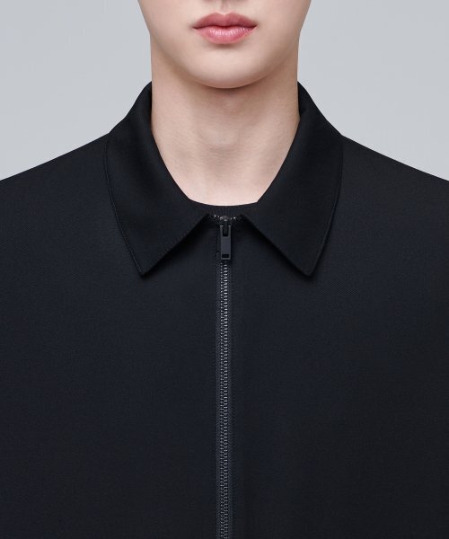 MUSINSA STANDARD（ムシンサスタンダード）の「ミニマルフライトジャケット[ブラック]（ブルゾン・メンズ・その他・MEDIUM/LARGE/X-LARGE/XX-LARGE）」の5枚目の写真