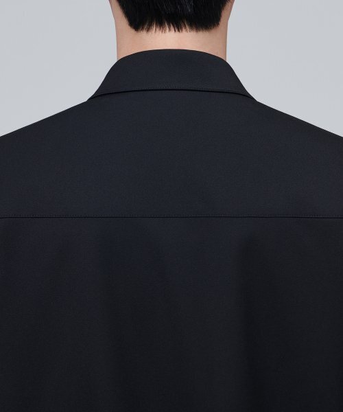 MUSINSA STANDARD（ムシンサスタンダード）の「ミニマルフライトジャケット[ブラック]（ブルゾン・メンズ・その他・MEDIUM/LARGE/X-LARGE/XX-LARGE）」の6枚目の写真