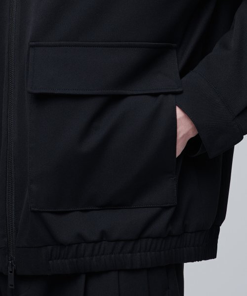 MUSINSA STANDARD（ムシンサスタンダード）の「ミニマルフライトジャケット[ブラック]（ブルゾン・メンズ・その他・MEDIUM/LARGE/X-LARGE/XX-LARGE）」の8枚目の写真