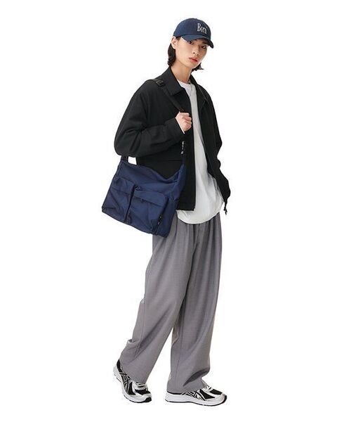 MUSINSA STANDARD（ムシンサスタンダード）の「ミニマルフライトジャケット[ブラック]（ブルゾン・メンズ・その他・MEDIUM/LARGE/X-LARGE/XX-LARGE）」の16枚目の写真