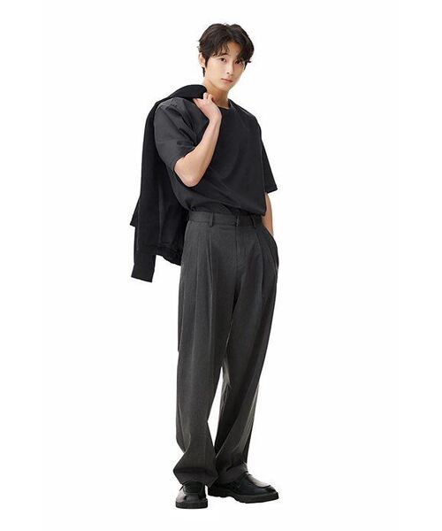 MUSINSA STANDARD（ムシンサスタンダード）の「ミニマルフライトジャケット[ブラック]（ブルゾン・メンズ・その他・MEDIUM/LARGE/X-LARGE/XX-LARGE）」の15枚目の写真