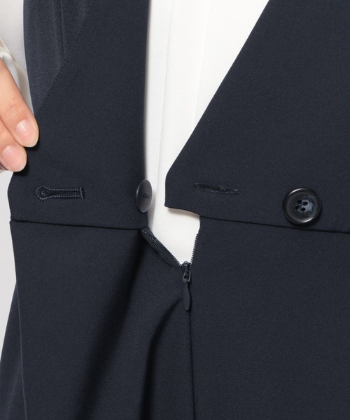 LOWRYS FARM（ローリーズファーム）の「ｄａｙｍｅオールインワン 628648（つなぎ/オールインワン・レディース・アイボリー/ネイビー・MEDIUM/LARGE）」の22枚目の写真