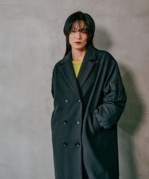 レプシィム　メルトンドッキングコート 楽天市場】メルトンドッキングコート LEPSIM レプシィム ジャケット