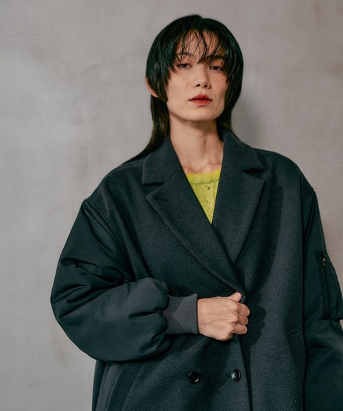 ドッキングロングコート 606787（その他アウター）｜LEPSIM