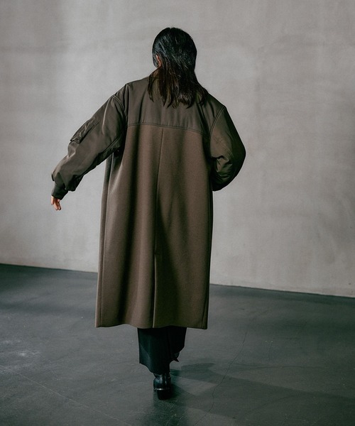 ドッキングロングコート 606787（その他アウター）｜LEPSIM