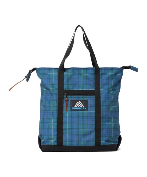 BEAMS BOY（ビームスボーイ）の「【別注】GREGORY / VINTAGE SIMPLE TOTE CHECK（トートバッグ・レディース・ブラック・ONE SIZE）」の3枚目の写真