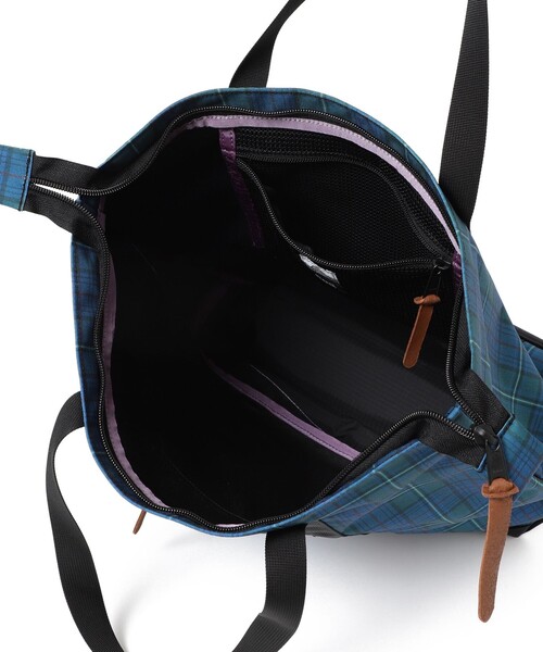 BEAMS BOY（ビームスボーイ）の「【別注】GREGORY / VINTAGE SIMPLE TOTE CHECK（トートバッグ・レディース・ブラック・ONE SIZE）」の11枚目の写真