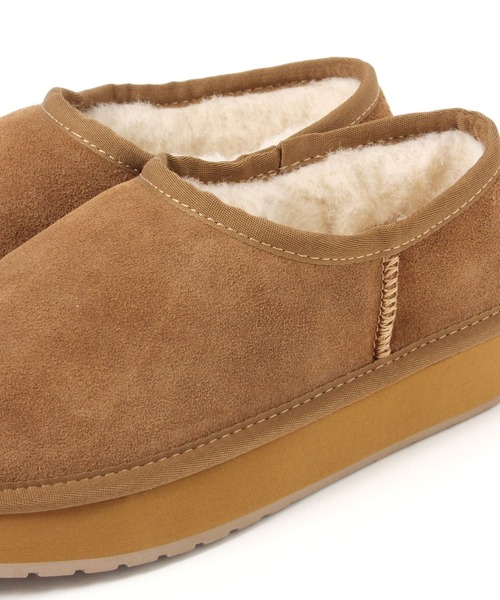 studio CLIP（スタディオクリップ）の「【daily CLIP】EMU PLATFORM PICO WOOL（ブーツ・レディース・ブラウン・MEDIUM）」の7枚目の写真