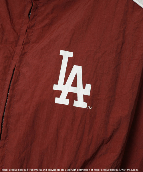 BACK TO THE FIELD（バック トゥー ザ フィールド）の「【MLB】ナイロントラックセットアップ（パーカー・レディース・ブラック/ブラウン/レッド・FREE）」の15枚目の写真