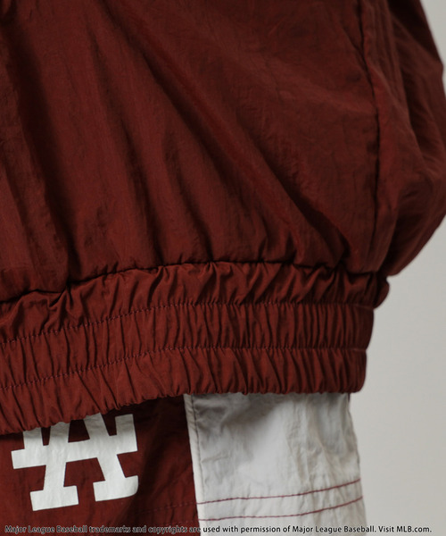 BACK TO THE FIELD（バック トゥー ザ フィールド）の「【MLB】ナイロントラックセットアップ（パーカー・レディース・ブラック/ブラウン/レッド・FREE）」の18枚目の写真