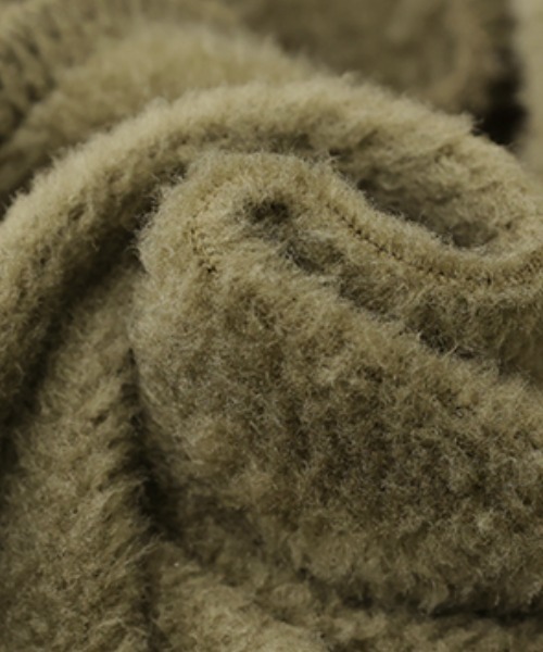 HUG.U（ハグユー）の「暖か裏ボア ジョガーパンツ（スウェットパンツ・レディース・カーキ/ブラック/グレー・M/L）」の10枚目の写真