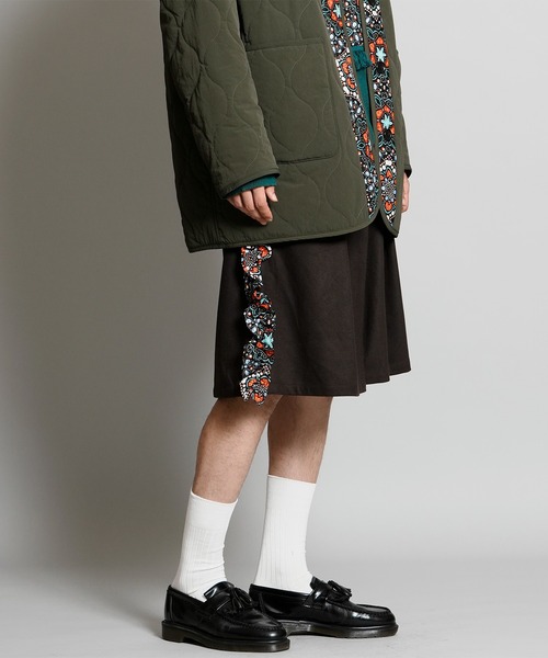 moyan ecri(モヤン エクリ)の「<moyan ecri>サイドフリルミドルパンツ SIDE FRILL MIDDLE PANTS(その他パンツ・メンズ・ブラウン/ダークブラウン/ベージュ/ダークグレー・L/M)」の15枚目の写真