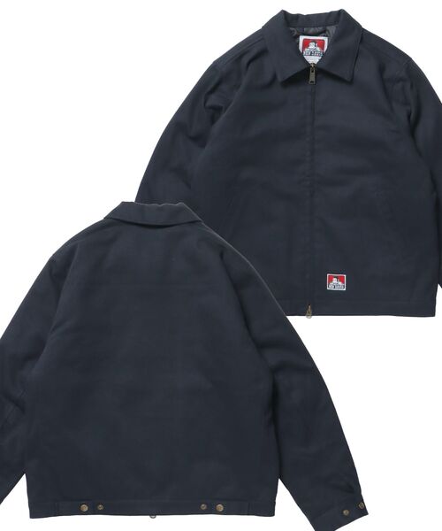 ベンデイビス アイゼンハワージャケット BEN DAVIS（ベンデイビス）】PADDED EISENHOWER JACKET / オーバー