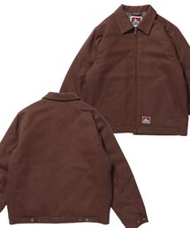 BEN DAVIS（ベンデイビス）の「【BEN DAVIS(ベンデイビス)】PADDED EISENHOWER JACKET   オーバーサイズ ビッグシルエット ジャケット アウター 中綿 ジップ（ブルゾン）」