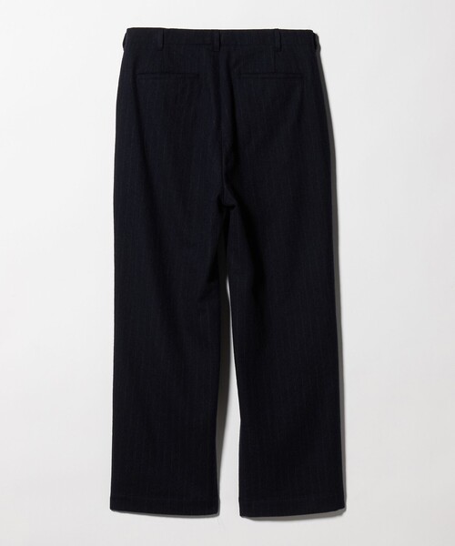 District（ディストリクト）の「＜District＞シュリンク サージ ベイカースラックス（スラックス・メンズ・ダークブラウン/ネイビー・L/S/M）」の11枚目の写真