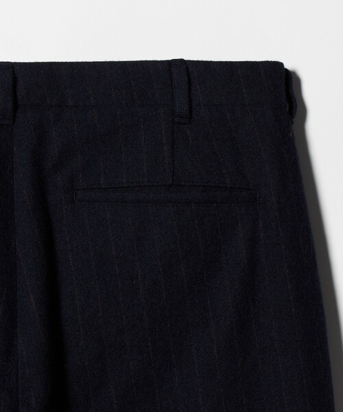 District（ディストリクト）の「＜District＞シュリンク サージ ベイカースラックス（スラックス・メンズ・ダークブラウン/ネイビー・L/S/M）」の14枚目の写真