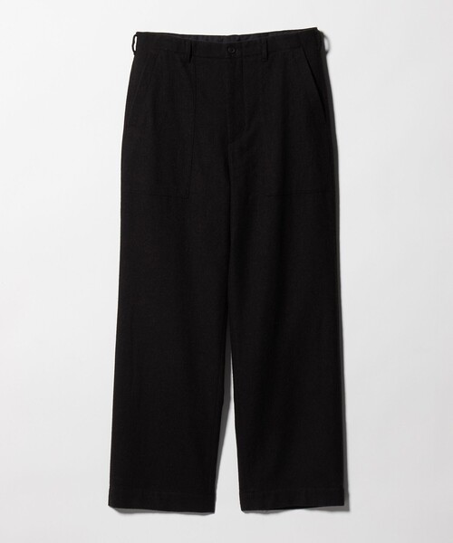 District（ディストリクト）の「＜District＞シュリンク サージ ベイカースラックス（スラックス・メンズ・ダークブラウン/ネイビー・L/S/M）」の18枚目の写真