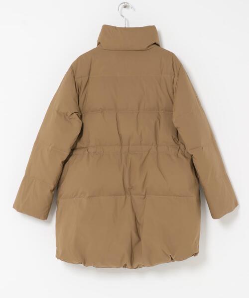 URBAN RESEARCH ROSSO WOMEN（アーバンリサーチ　ロッソ）の「LIMONTA撥水ミドルダウンコート（ダウンジャケット/コート・レディース・キャメル/ブラック・36/38）」の18枚目の写真