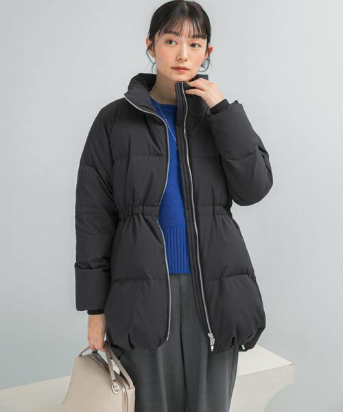 URBAN RESEARCH ROSSO WOMEN（アーバンリサーチ　ロッソ）の「LIMONTA撥水ミドルダウンコート（ダウンジャケット/コート・レディース・キャメル/ブラック・36/38）」の13枚目の写真