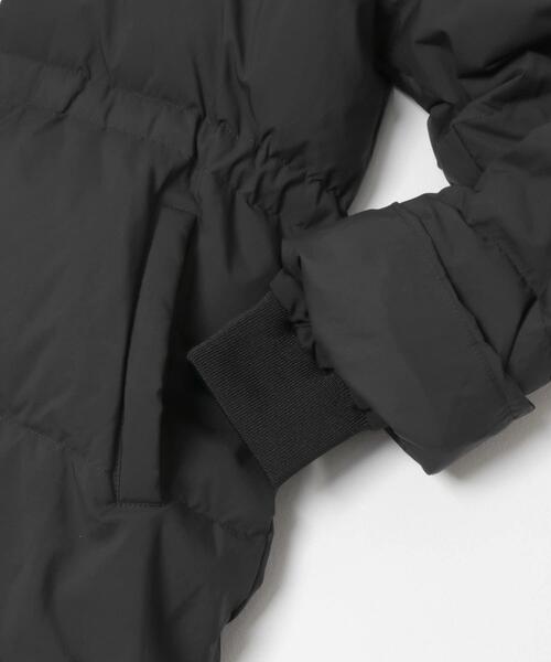 URBAN RESEARCH ROSSO WOMEN（アーバンリサーチ　ロッソ）の「LIMONTA撥水ミドルダウンコート（ダウンジャケット/コート・レディース・キャメル/ブラック・36/38）」の6枚目の写真