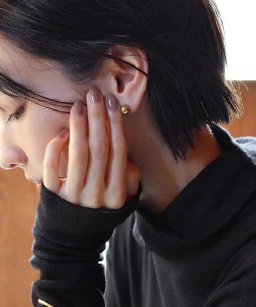 evernavy(エバーネイビー)の「【金属アレルギー対応/サージカルステンレス】ボールピアス(ピアス(両耳用)・レディース・ゴールド/シルバー・FREE)」の18枚目の写真