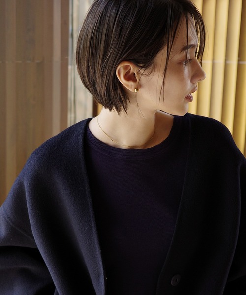 evernavy(エバーネイビー)の「【金属アレルギー対応/サージカルステンレス】ボールピアス(ピアス(両耳用)・レディース・ゴールド/シルバー・FREE)」の3枚目の写真