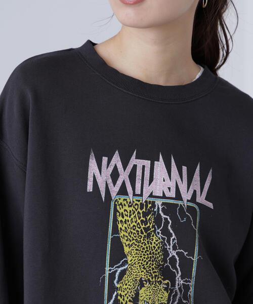 FREE'S MART（フリーズマート）の「ロックプリントスウェット（スウェット・レディース・ホワイト/ブラック・FREE）」の21枚目の写真