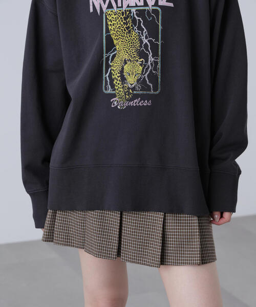 FREE'S MART（フリーズマート）の「ロックプリントスウェット（スウェット・レディース・ホワイト/ブラック・FREE）」の11枚目の写真