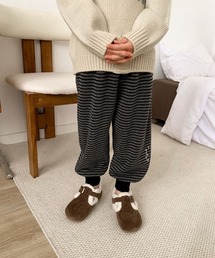 aimoha（アイモハ）の「【aimoha-KIDS-】キッズ　ボアクロッグシューズ (AW)（モカシン/デッキシューズ）」