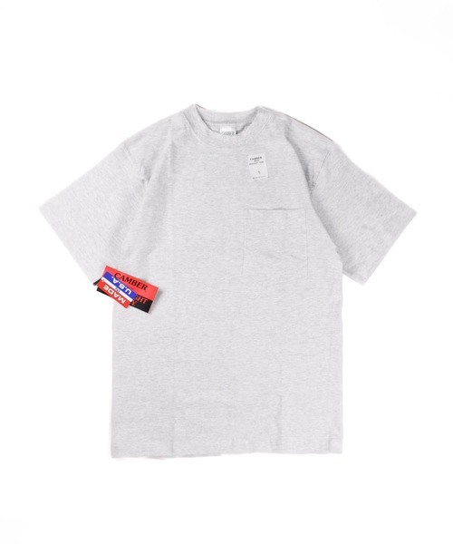 CAMBER（キャンバー）の「【PH3】【CAMBER/キャンバー】camber Max-Weight PocketT-shirt 302（Tシャツ/カットソー・メンズ・ネイビー/バーガンディー/ブラック/ヘザーグレー/ダークグリーン/ナチュラル・SMALL）」の2枚目の写真
