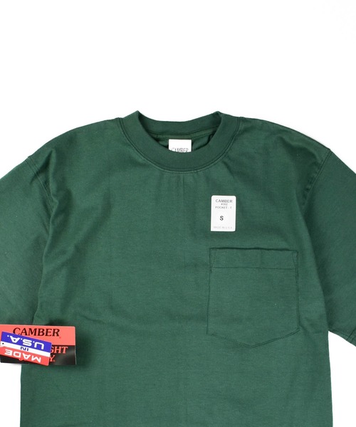 CAMBER（キャンバー）の「【PH3】【CAMBER/キャンバー】camber Max-Weight PocketT-shirt 302（Tシャツ/カットソー・メンズ・ネイビー/バーガンディー/ブラック/ヘザーグレー/ダークグリーン/ナチュラル・SMALL）」の18枚目の写真