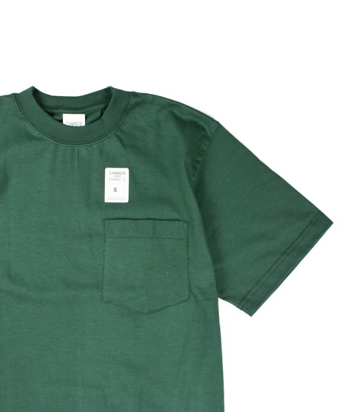 CAMBER（キャンバー）の「【PH3】【CAMBER/キャンバー】camber Max-Weight PocketT-shirt 302（Tシャツ/カットソー・メンズ・ネイビー/バーガンディー/ブラック/ヘザーグレー/ダークグリーン/ナチュラル・SMALL）」の19枚目の写真
