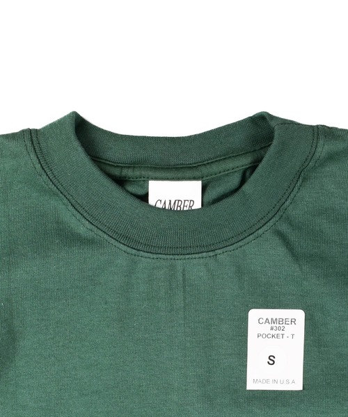 CAMBER（キャンバー）の「【PH3】【CAMBER/キャンバー】camber Max-Weight PocketT-shirt 302（Tシャツ/カットソー・メンズ・ネイビー/バーガンディー/ブラック/ヘザーグレー/ダークグリーン/ナチュラル・SMALL）」の20枚目の写真