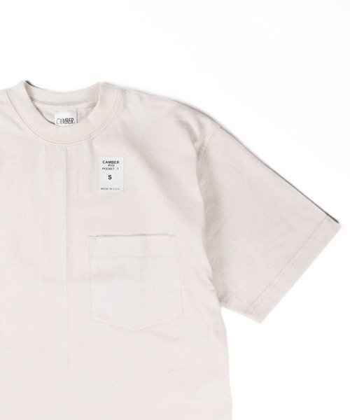 CAMBER（キャンバー）の「【PH3】【CAMBER/キャンバー】camber Max-Weight PocketT-shirt 302（Tシャツ/カットソー・メンズ・ネイビー/バーガンディー/ブラック/ヘザーグレー/ダークグリーン/ナチュラル・SMALL）」の17枚目の写真
