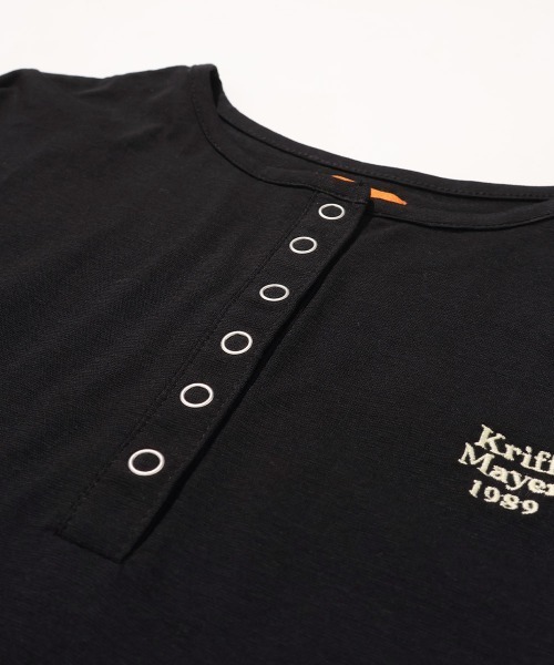 KRIFF MAYER Lady's Collection（クリフメイヤーレディースコレクション）の「【紫外線対策】UVカットさらコクーンロンT（Tシャツ/カットソー・レディース・ブルー/グレー/ライム/ブラック・MEDIUM/LARGE）」の12枚目の写真