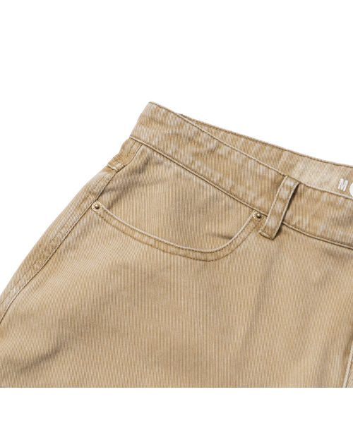 EXTRAORDINARY(エクストラオーディナリー)の「PIGMENT WASHING DOUBLE KNEE SHORTS BEIGE(その他パンツ・メンズ・その他・X-LARGE/LARGE/MEDIUM)」の5枚目の写真