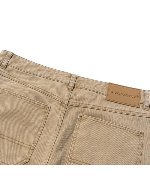 EXTRAORDINARY(エクストラオーディナリー)の「PIGMENT WASHING DOUBLE KNEE SHORTS BEIGE(その他パンツ・メンズ・その他・X-LARGE/LARGE/MEDIUM)」の7枚目の写真