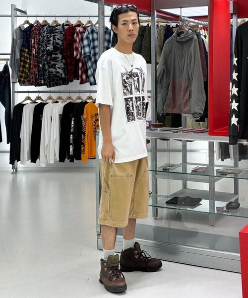 EXTRAORDINARY(エクストラオーディナリー)の「PIGMENT WASHING DOUBLE KNEE SHORTS BEIGE(その他パンツ・メンズ・その他・X-LARGE/LARGE/MEDIUM)」の15枚目の写真