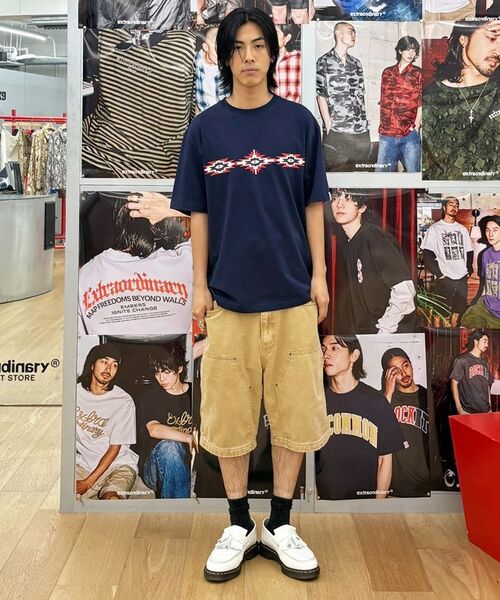 EXTRAORDINARY(エクストラオーディナリー)の「PIGMENT WASHING DOUBLE KNEE SHORTS BEIGE(その他パンツ・メンズ・その他・X-LARGE/LARGE/MEDIUM)」の18枚目の写真